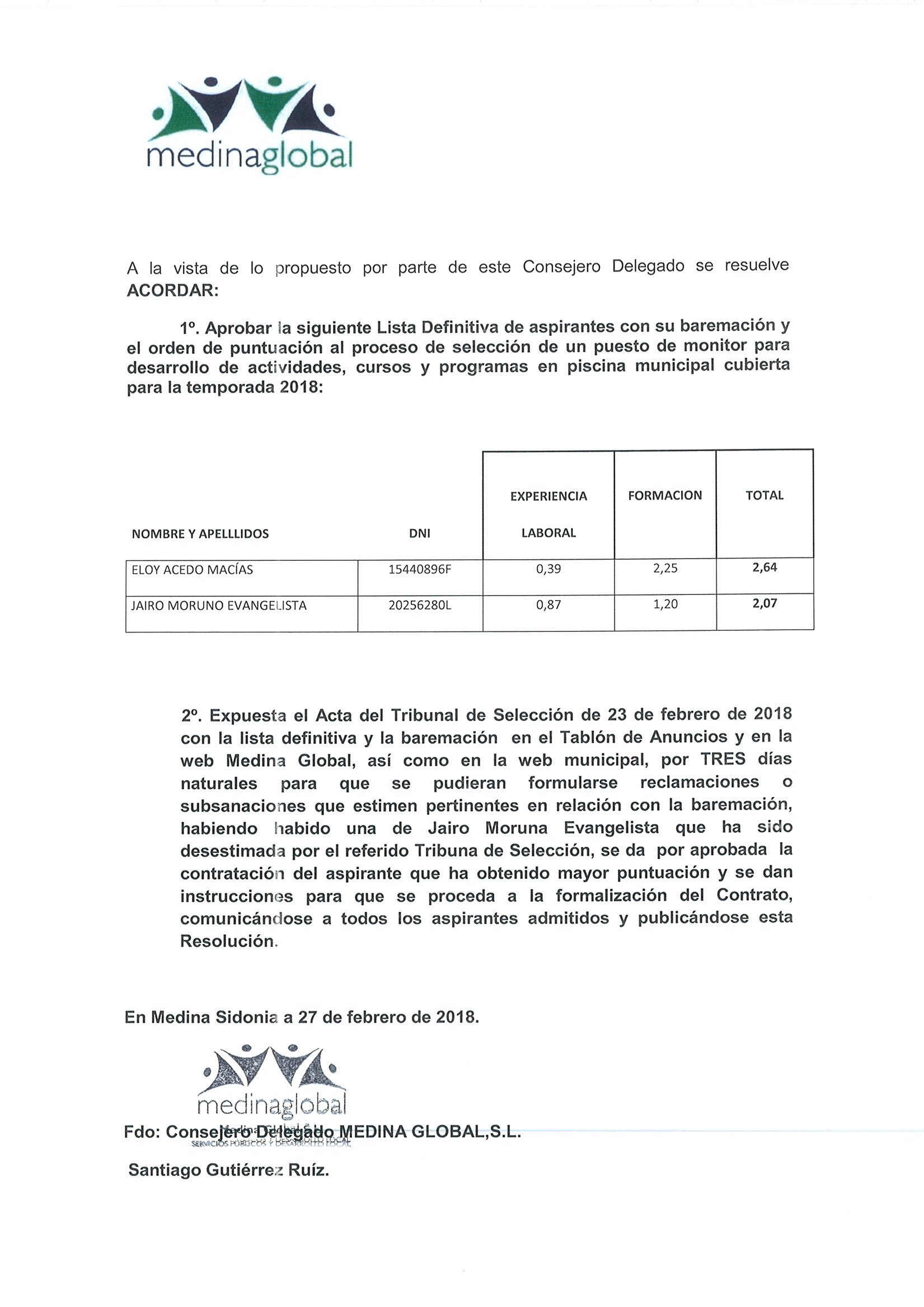 RESOLUCION CONSEJERO DELEGADO DE MEDINA GLOBAL APROBACION LISTA DEFINITIVA DE ASPIRANTES A MONITOR_Página_2