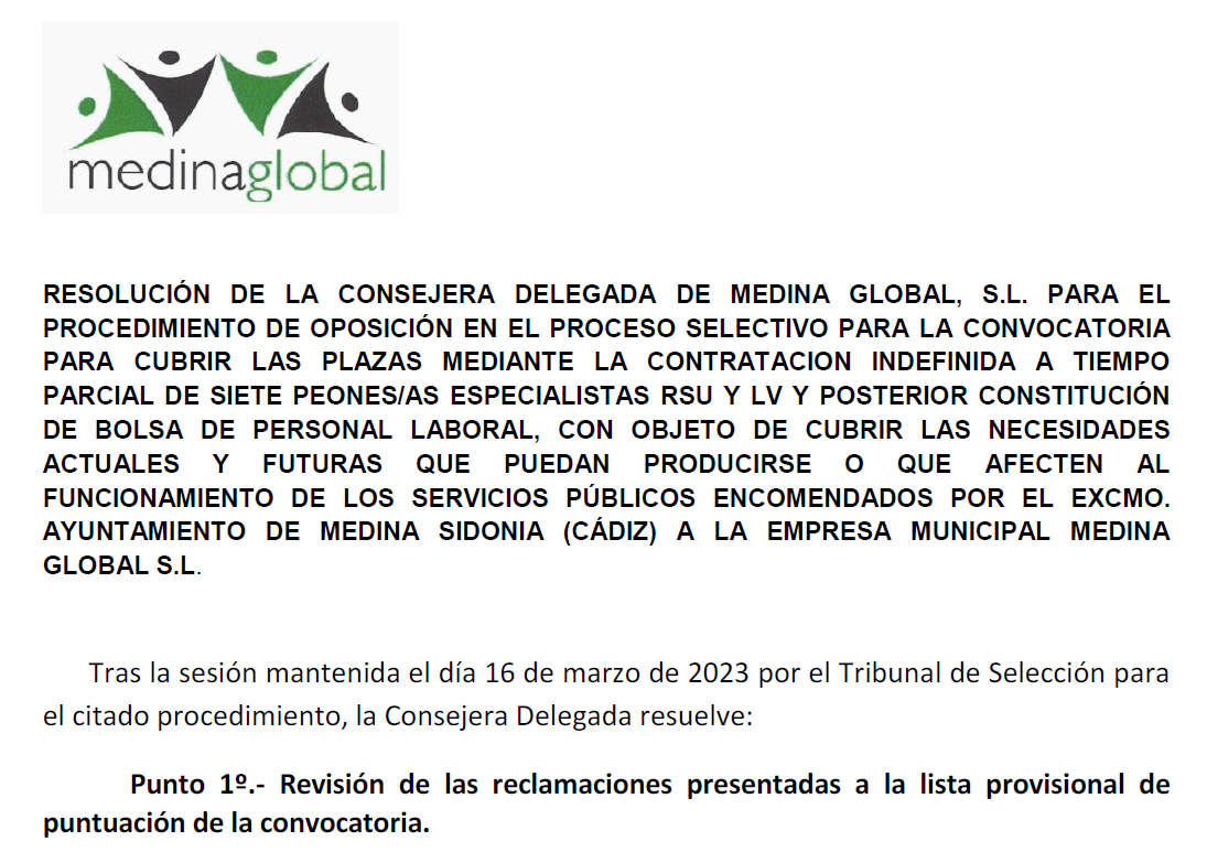 resolucion respuest